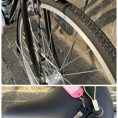 マルイシ　丸石　自転車　27型　27インチ　3段　ニュースワード　オートライト　ベル　BAAの画像