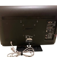 【SHARP】シャープ　AQUOS液晶テレビLC-24K5 2011年製の画像