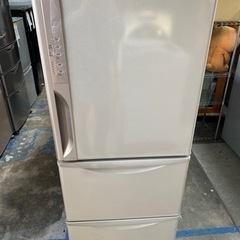 HITACHI 3ドア冷蔵庫 R-K270EV(T) 2015年製 265L 自動製氷機能付●E022M311