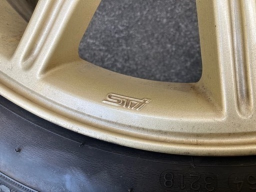 スタッドレス 245/45R17 インプレッサWRX 純正ホイール付き 4本
