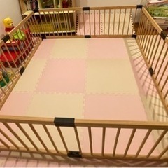 木造のサークルの画像