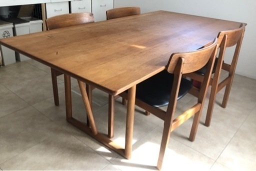 ダイニングテーブルセット　w1800d900h650