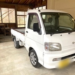 【再掲載】軽トラ　ダイハツ　ハイゼット　社外オーディオ　スタッド...