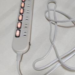 テーブルタップ スイッチ付きの画像