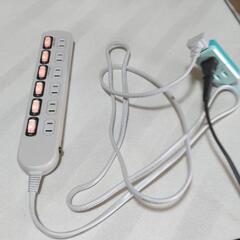 テーブルタップ スイッチ付きの画像
