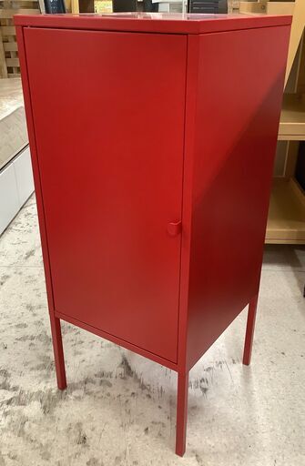 IKEA/イケア キャビネット 赤【ユーズドユーズ名古屋天白店】J2443