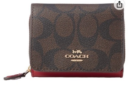 coachコーチ３つ折財布