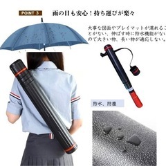 ポスターケース 図面ケース アジャスターケース プレイマット ケース チューブ ラバープレイマット 収納 防塵 防雨 製図 筒 角の画像