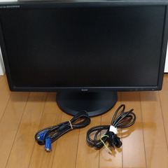 （取引終了）■フルHD■iiyama製23.6インチ（1920×1080）液晶モニター ProLite B2409HDS（中古）の画像