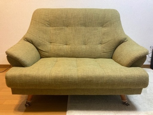 NOCE  2人がけソファ(グリーン)