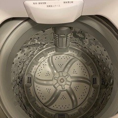 アイリスオーヤマ 洗濯機 5kg 全自動 風乾燥 お急ぎコース ステンレス槽 ホワイトシルバー IAW-T502Eの画像