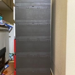 プラスチック収納ケース　6個バラ可の画像