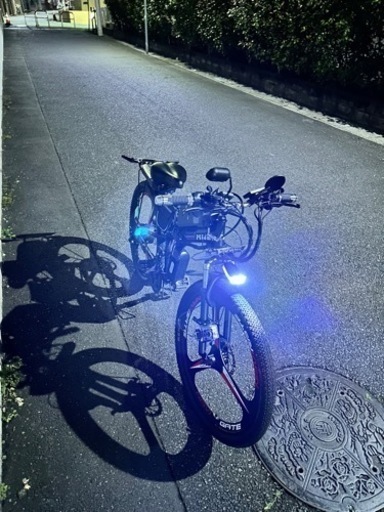 26インチ折り畳み電動マウンテンバイク//ドライブレコーダー