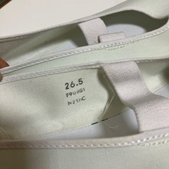 上履き　グリーン　新品の画像