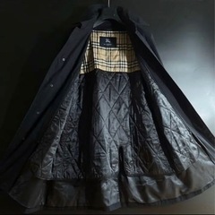 BURBERRY LONDONメンズ ステンカラーコートノバチェック総柄 日本製