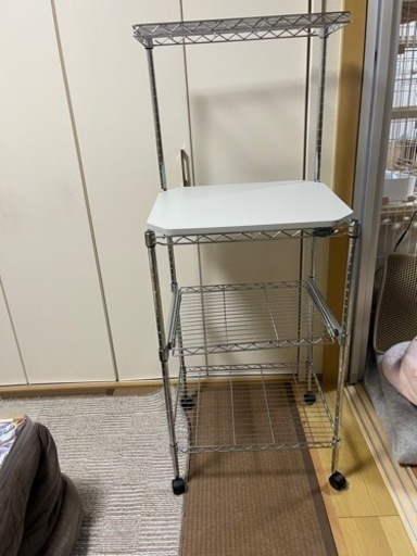 アイリスメタルミニ電子レンジ台