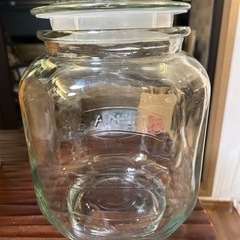 【0円】キャニスター ガラス 米櫃