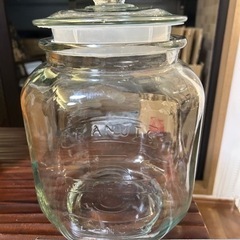 【0円】キャニスター ガラス 米櫃の画像