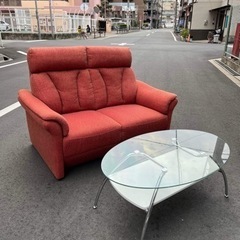 ㊗️激安?2人掛けソファセット?大阪市内配達設置無料??