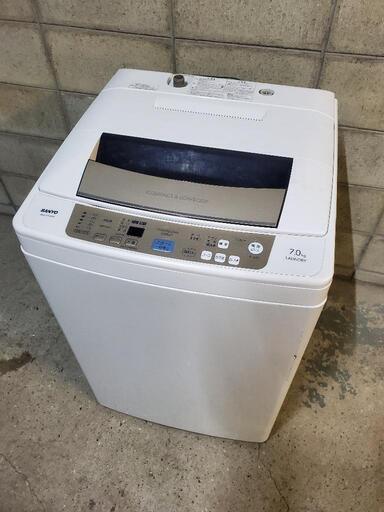 お話中でございます‼️クリーニング済み❗キレイ‼️7Kg洗濯機