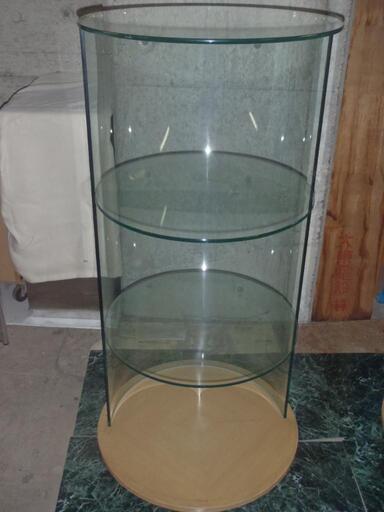 ガラス製 家具 棚 飾り棚
