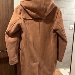 アバハウス　ダッフルコート　キャメルの画像