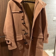 アバハウス　ダッフルコート　キャメルの画像