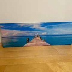 インテリア雑貨　アートパネル　フレーム　海の画像