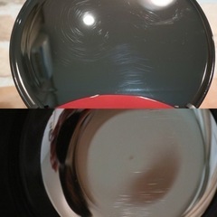 13cmお椀「お盆付き」5個セット 汁椀/漆器の画像