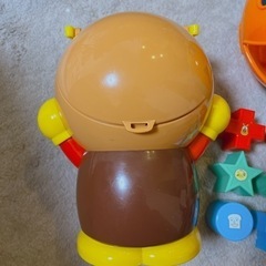 アンパンマン型はめ　と　アンパンマン収納ボックス　2点セットの画像