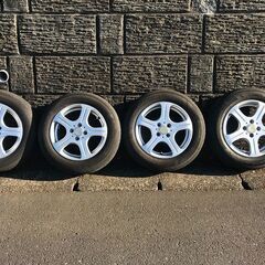タイヤホイール4本セット　185/65 15　15/6j 4穴　...