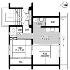 ◆敷金・礼金が無料！◆ビレッジハウス八日市場1号棟 (106号室)