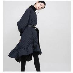 神戸レタス　キルティングロングワンピース