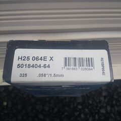チェーンソー 替刃 新品未使用 ハスクバーナ H25-64Eの画像