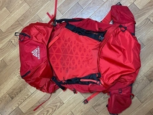 引き取り限定　グレゴリー ザック 登山 GREGORY パラゴン48 SMサイズ レッド