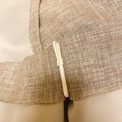 遮光２級カーテン ニトリ グレー ⚠️今月中に処分⚠️の画像