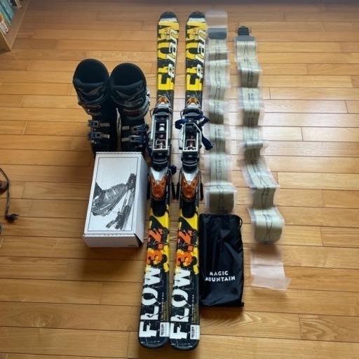 バックカントリースキーセット