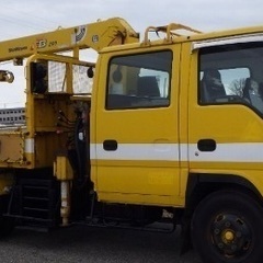 本土車両ラジコン3段クレーン付きダンプダブルキャブの画像