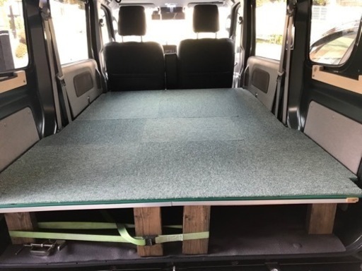 軽自動車(エブリィ)内装パーツ　ベッド