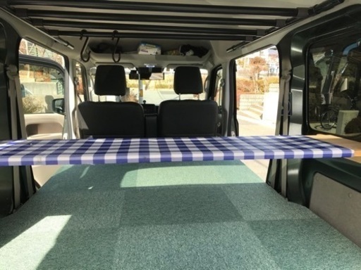 軽自動車(エブリィ)内装パーツ　ベッド