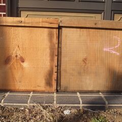 リンゴ箱　木箱　2個　貴重　アウトドア　キャンプ　収納　リメイク　植木台　他の画像