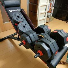 【受付終了】【追記有】ベンチ・ダンベル・アブローラーの画像