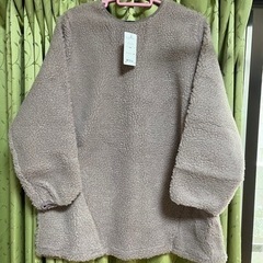 モコモコAライントップス　モスピンクLL