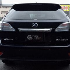 自社ローン　ローンが通らない生活から通る生活へ　保証人不要　最大84回　頭金不要 レクサス RXハイブリッド450h バージョンL　純正HDDナビ　フルセグ地デジTV （ブラック）の画像