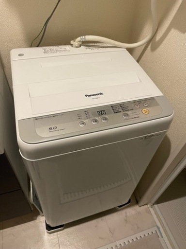 【取引中】Panasonic洗濯機5kg☆3月下旬取引☆取りに来て下さるかた限定