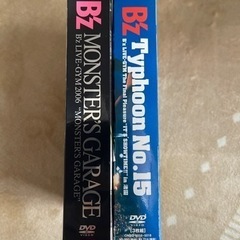 B'z LIVE DVD 2本　中古の画像