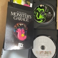 B'z LIVE DVD 2本　中古の画像