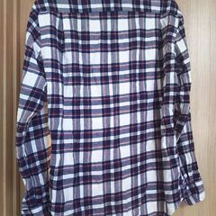 ユニクロ　ネルシャツ　M　1回着用　中古の画像