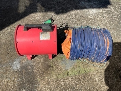 静岡ポータブルファン、ハツリに