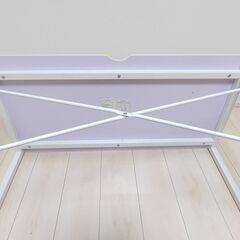 ニトリ ビジネス デスク 白 ホワイト 横長 ★ 横95×奥48×高72 ★ デスクザッキー95 NITORI パソコンデスク 美品の画像